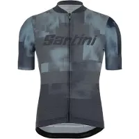 Santini - Forza Indoor Jersey - Fietsshirt XL, grijs