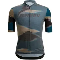 Santini - Watt Indoor Jersey - Fietsshirt XXL, grijs