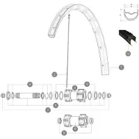 Mavic Xa Elite Tubeless Velg