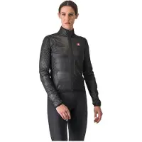 Castelli Squall Shell Winddichte Jas voor dames Zwart/Zilver