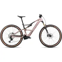Orbea Rise SL M10 Elektrische Volledig Geveerde MTB Shimano Deore XT/SLX 12S 420 Wh 29'' Desert Rose Carbon Raw Grey 2025 || Maat: XL / 180-200 cm