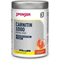 Sponser Sport Food Carnitine 1000 Poederdrank Rood Oranje 400g