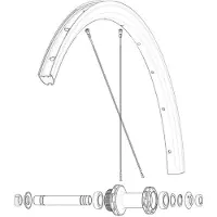 Mavic Ksyrium 30 Disc Spaken 12 Eenheden