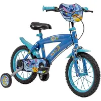Toimsa Kinderfiets Toimsa Stitch Blauw 14"