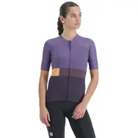 Sportful Snap Short Sleeve Jersey Paars || Maat: S