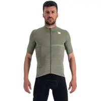 Sportful Giara Korte Mouw Jersey Groen || Maat: L