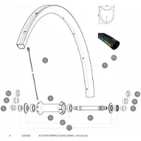 Mavic Set Voorwiellagers
