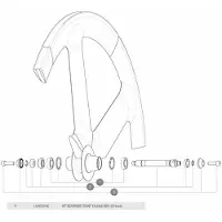 Mavic Io Track Voorwiellagers