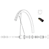 Mavic Ksyrium Pro Carbon Sl Ust Linker Spaken 12 Eenheden