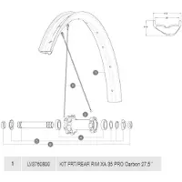 Mavic Xa 35 Pro Carbon Velg