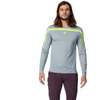 FOX Flexair Aviation Race Long Sleeve Jersey Grijs || Maat: M