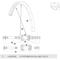 Mavic Xa Light 19 Velg
