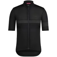Rapha Brevet Lightweight Jersey Black Herenstrui met korte mouwen || Maat: M