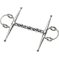 Feeling Waterford Full Cheek Lift Snaffle Zilver 12.5 cm
