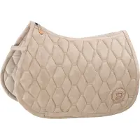Eskadron Zadeldek Platinum Metallic Faux Leather Lichtbruin