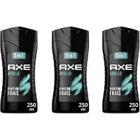 Axe Douchegel Apollo 3 x 250 ml - 5in1 Formule