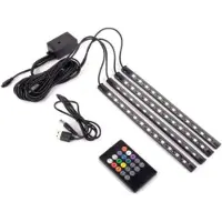 Thumbs Up Auto Interieur LED Verlichting - 15 Kleuren