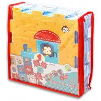 Tachan 19 Piece Eva Carpet Train Animals 88x88 Cm Veelkleurig 18-24 Months Kinderen