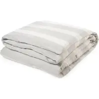 Libeco Dekbedovertrek Sisco Stripe Linnen-140 x 220 cm