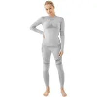 Viking Lava Primaloft Ondergoed Set Dames, grijs L 2022 Ski- & Thermische ondergoed sets