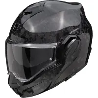 Scorpion EXO-TECH EVO Carbon Onyx Zwart Systeemhelm Maat XS
