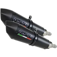 Gpr Exhaust Systems Gpe Anniversary Titanium Double Z 1000 Sx 17-19 Euro 4 Gehomologeerde Slip On Uitlaatdemper