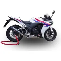 Gpr Exhaust Systems Gp Evo4 Poppy Honda Cbr500 R 2023-2024 E5 Conical Gehomologeerde Slip On Uitlaatdemper