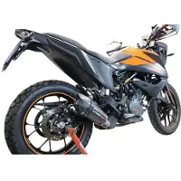 Gpr Exhaust Systems Gp Evo4 Poppy Ktm Adventure 250 2020-2022 E5 Conical Gehomologeerde Slip On Uitlaatdemper