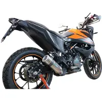 Gpr Exhaust Systems M3 Inox Ktm Adventure 250 2020-2022 E5 Round Gehomologeerde Slip On Uitlaatdemper