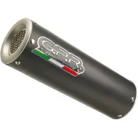 Gpr Exhaust Systems M3 Black Titanium Cf Moto 650 Nk 21-22 Ref:cf.2.cat.m3.bt Stainless Steel Slip On Gehomologeerde Uitlaatdemper