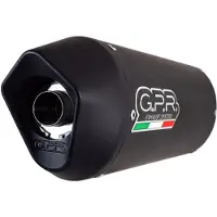 Gpr Exhaust Systems Furore Nero Ktm Duke 790 21-23 Ref:kt.107.race.fune Niet Gehomologeerde Slip-on Uitlaatdemper