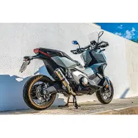 Gpr Exhaust Systems M3 Titanium Natural Honda Forza 750 2021-2024 E5 Round Gehomologeerde Slip On Uitlaatdemper