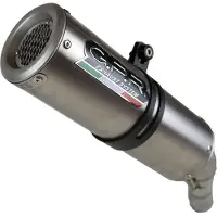 Gpr Exclusive M3 Natural Titanium Gsx-s 1000 F 17-20 Euro 4 Gehomologeerde Slip On Uitlaatdemper