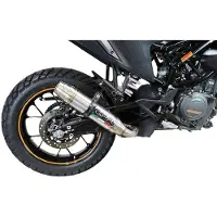 Gpr Exhaust Systems Deeptone Inox Ktm Adventure 250 2020-2022 E5 Round Gehomologeerde Slip On Uitlaatdemper