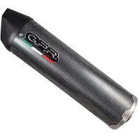 Gpr Exhaust Systems Furore Evo4 Poppy Aprilia Rx 125 18-20 Ref:e4.a.72.cat.fp4 Goedgekeurde Ovale Uitlaatdemper