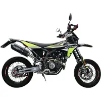 Gpr Exhaust Systems Furore Evo4 Poppy Fantic Motor Xef 125 Competition 4t 2021-2023 E5 Oval Gehomologeerde Slip On Uitlaatdemper