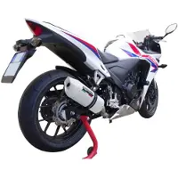 Gpr Exhaust Systems Albus Evo4 Honda Cbr500 R 2023-2024 E5 Oval Gehomologeerde Slip On Uitlaatdemper