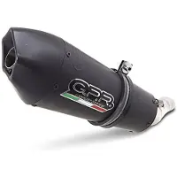 Gpr Exhaust Systems Gpe Anniversary Titanium Multistrada 1200 10-14 Cat Gehomologeerde Demper Met Verbindingsbuis