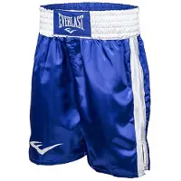 Everlast Boxing Trunks 23 In , BlU/WH L