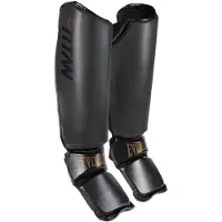 Everlast Titan Pro Instep Shin Guards Zwart M