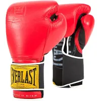 Everlast 1910 Classic Training Glove, Red 12-OZ