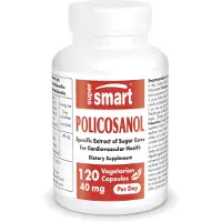 SuperSmart Policosanol voedingssupplement - 120 vegetarische capsules