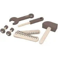 Flexa Toy Tool Set Zilver Kinderen