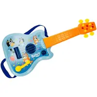 Bluey Elektronische Gitaar - Met 4 snaren, versterker en geluidseffecten