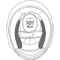 AGV X3000 Wangkussentjes