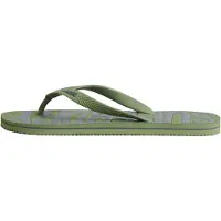 Superdry Teenslippers olijfgroen / zwart
