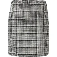 Comma Rok taupe / grijs / zwart