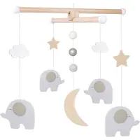 Jabadabado Mobile Elephant Goud