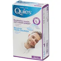 Quies Neusstrips tegen Snurken L | 24 stuks