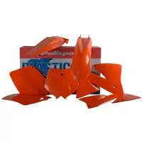 Polisport Enduro Ktm Exc/exc-f/xc-w/xcf-w 01-02 90101 Plastic Set